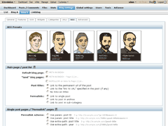 Standard blog skin