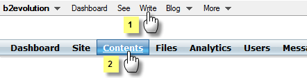 Accessing the File Manager