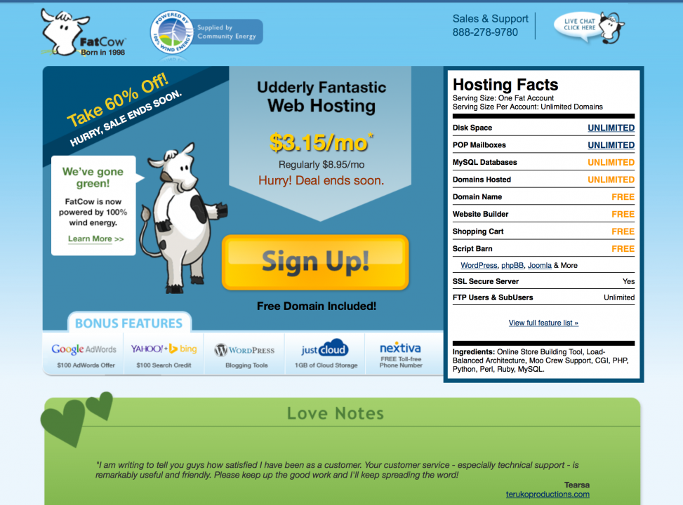 FatCow Review