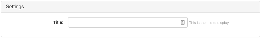 Item Comment Notification Widget