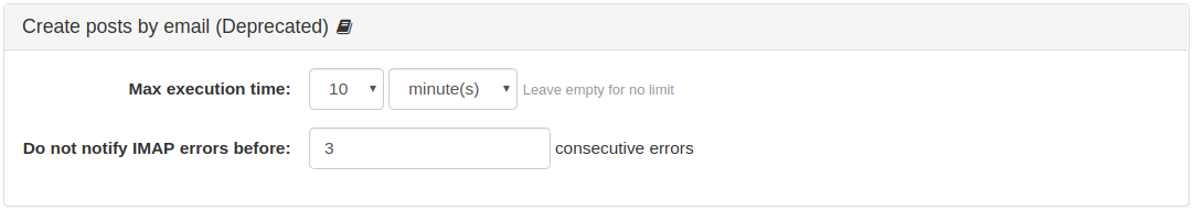 Create posts by email