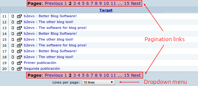 Working with Results Tables