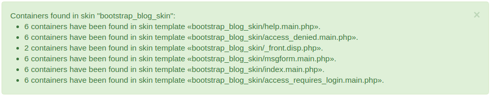 Manage Skins