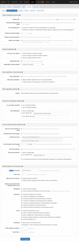 Registration - b2evolution CMS User Manual
