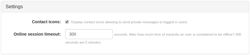 "Who's Online?" Widget