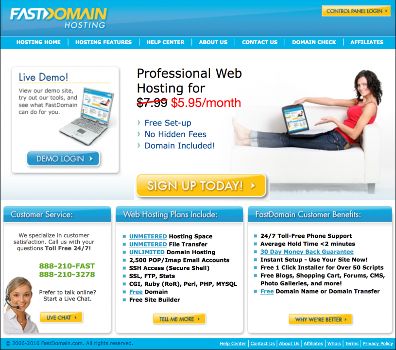 FastDomain Review